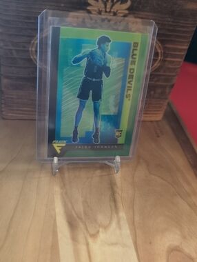 2021 Flux Jalen Johnson Rookie Card Prizm Duke Hawks